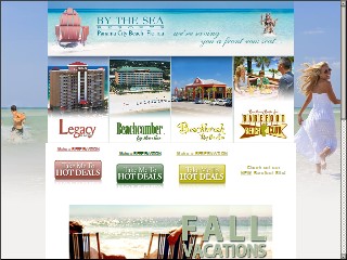 Web site www.bythesearesorts.com, Beachbreak By The Sea