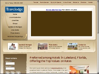 Web site www.lakelandhotel.com, Royalty Inn