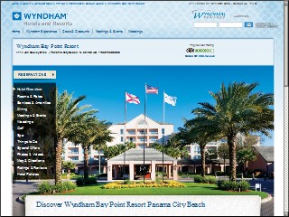 Web site www.marriottbaypoint.com, Bay Point Resort Vlg Marriott